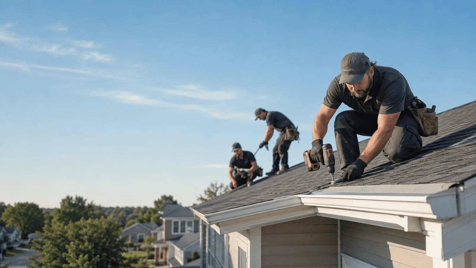 Fascia Repair in Leburn, KY around you